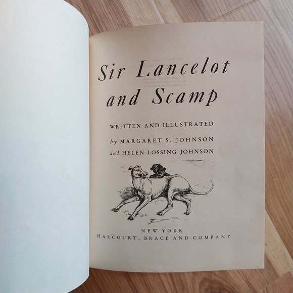 1945 Sir Lancelot and Scamp Children's Dog Book Margaret Helen Lossing Johnson - Picture 6 of 8